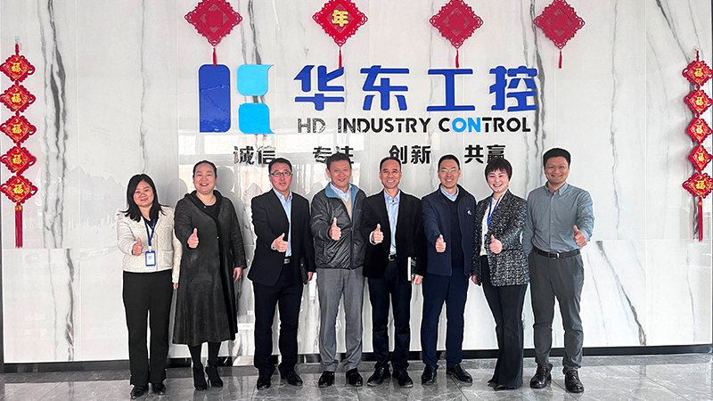 西門子數字化工業集團華中大區總經理劉志生一行蒞臨華東工控深入交流